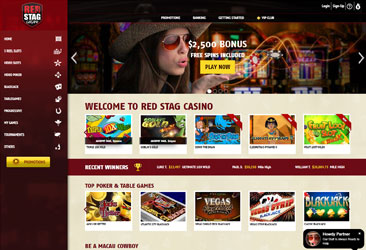 Red Stag AUD Pokies Logo